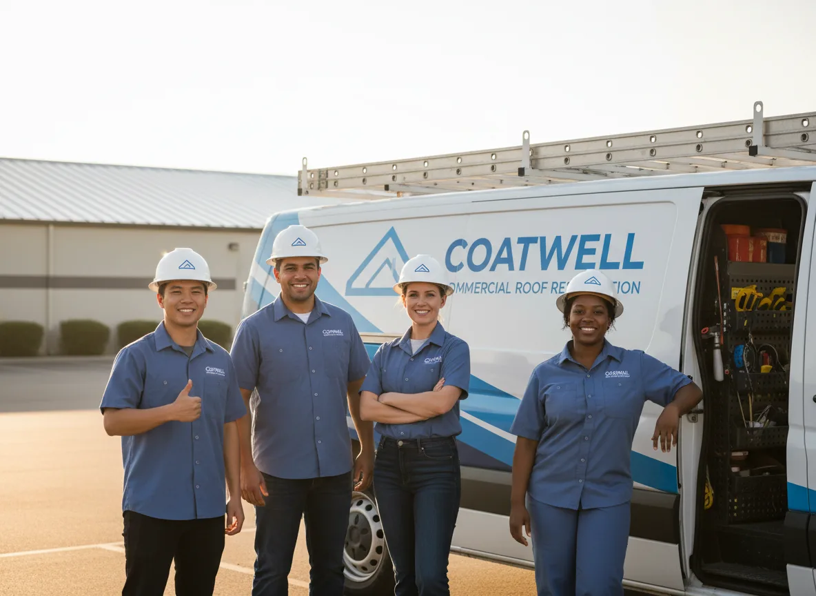 Commercial roof coating company in Guilford, MO